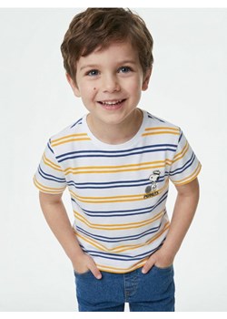 Sinsay - Koszulka w paski Peanuts - biały ze sklepu Sinsay w kategorii T-shirty chłopięce - zdjęcie 187850723