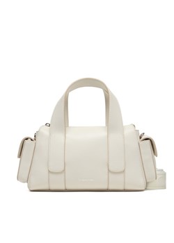 Torebka Calvin Klein Webbing Strap Pocket Bag LV04F3291G Biały ze sklepu eobuwie.pl w kategorii Torebki damskie - zdjęcie 187851354