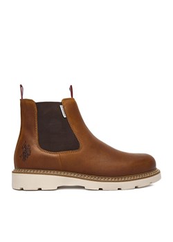 Sztyblety U.S. Polo Assn. EO-PATRIZ002M/ELE1 Brązowy ze sklepu eobuwie.pl w kategorii Buty zimowe męskie - zdjęcie 187851412
