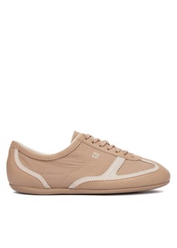 HUGO Sneakersy Mystie 50557871 Beżowy ze sklepu MODIVO w kategorii Buty sportowe damskie - zdjęcie 187851670