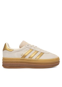 adidas Sneakersy Gazelle Bold IH6781 Beżowy ze sklepu MODIVO w kategorii Buty sportowe damskie - zdjęcie 187851710