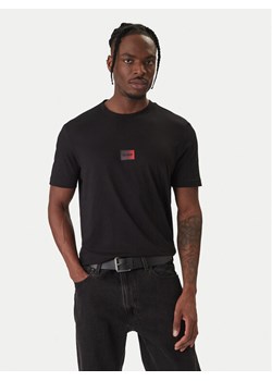 HUGO T-Shirt Danotie 50553124 Czarny Regular Fit ze sklepu MODIVO w kategorii T-shirty męskie - zdjęcie 187851734