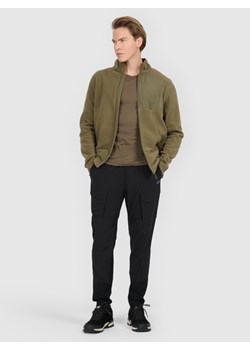 Męskie spodnie trekkingowe 4F 4FWAW25TFTRM1056 - czarne ze sklepu Sportstylestory.com w kategorii Spodnie męskie - zdjęcie 187852341