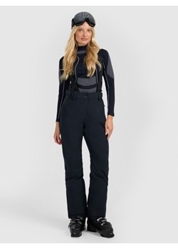 Damskie spodnie narciarskie 4F 4FWAW25TFTRF0944 - czarne ze sklepu Sportstylestory.com w kategorii Spodnie damskie - zdjęcie 187852364