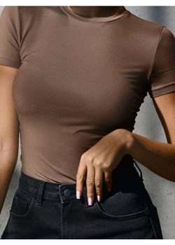 Sinsay - Bluzka - brązowy ze sklepu Sinsay w kategorii Bluzki damskie - zdjęcie 187852781