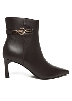 Guess Kozaki 178823 Brązowy ze sklepu MODIVO w kategorii Botki - zdjęcie 187853003