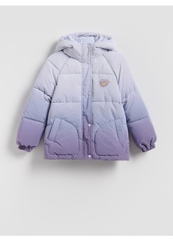 Reserved - Kurtka Pusheen - lawendowy ze sklepu Reserved w kategorii Kurtki dziewczęce - zdjęcie 187854503
