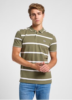 MESKA KOSZULKA LEE PIQUE POLO MERCANTILE GREEN STRIPE 112363858 ze sklepu YouNeedit.pl w kategorii T-shirty męskie - zdjęcie 187854570