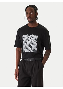 HUGO T-Shirt Dodger 50553330 Czarny Regular Fit ze sklepu MODIVO w kategorii T-shirty męskie - zdjęcie 187855792