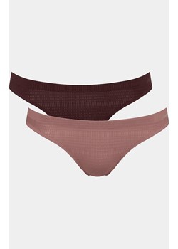 Sloggi figi dwupak Zero Motion Mini C2P 10212940, Kolor brązowy, Rozmiar S, Sloggi ze sklepu Primodo w kategorii Majtki damskie - zdjęcie 187856230