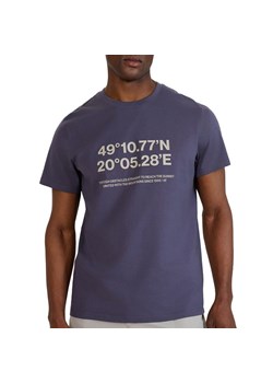 Koszulka męska 4F WSS25TTSHM220922S - fioletowa ze sklepu streetstyle24.pl w kategorii T-shirty męskie - zdjęcie 187856292