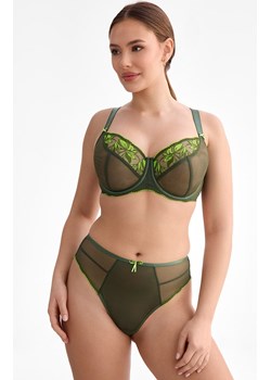 Figi damskie wysokie tangi Olivia C511, Kolor zielony, Rozmiar L, Ewa Bien ze sklepu Intymna w kategorii Majtki damskie - zdjęcie 187856304