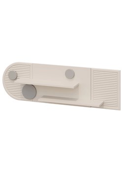 Kaszmirowa półka dziecięca ryflowana G0-P57 ze sklepu Edinos.pl w kategorii Regały dziecięce - zdjęcie 187856451