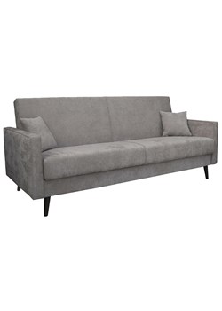 Szara kanapa rozkładana na nóżkach P3-Z95 ze sklepu Edinos.pl w kategorii Sofy i kanapy - zdjęcie 187856524