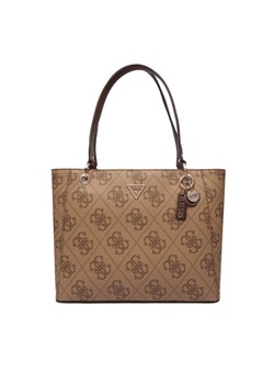 Torebka Guess Noelle II HWSO96 72250 Brązowy ze sklepu eobuwie.pl w kategorii Torby Shopper bag - zdjęcie 187857311