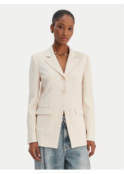 Patrizia Pepe Marynarka 8S0559/A6F5-W409 Écru Regular Fit ze sklepu MODIVO w kategorii Marynarki damskie - zdjęcie 187857540