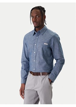 Calvin Klein Jeans Koszula Chambray Classic LV04RF109G Granatowy Regular Fit ze sklepu MODIVO w kategorii Koszule męskie - zdjęcie 187857563