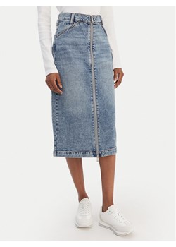 Calvin Klein Jeans Spódnica jeansowa LV047E710G Niebieski Regular Fit ze sklepu MODIVO w kategorii Spódnice - zdjęcie 187857571