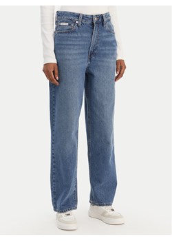 Calvin Klein Jeans Jeansy LV047E626G Niebieski Regular Fit ze sklepu MODIVO w kategorii Jeansy damskie - zdjęcie 187857574