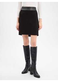 More & More Spódnica damska Kobiety Sztuczne włókno czarny wypukły wzór tkaniny ze sklepu vangraaf w kategorii Spódnice - zdjęcie 187858042