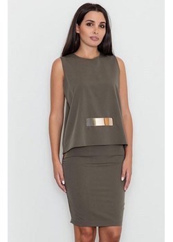 Figl M584 komplet oliwkowy ze sklepu intimiti.pl w kategorii Sukienki - zdjęcie 187858534