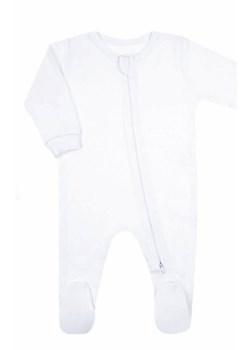 Biały bawełniany pajac na zamek ze sklepu intimiti.pl w kategorii Pajacyki - zdjęcie 187858801