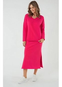 Italian Fashion Stella maxi spódnica fuksja ze sklepu intimiti.pl w kategorii Spódnice - zdjęcie 187859024