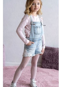 Knittex Olimpia ażur wzór rajstopy dla dziewczynki ze sklepu intimiti.pl w kategorii Rajstopy dziecięce - zdjęcie 187859193