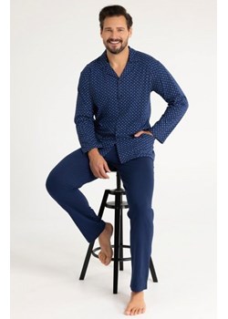 Regina 486 piżama męska rozpinana ze sklepu intimiti.pl w kategorii Piżamy męskie - zdjęcie 187860091