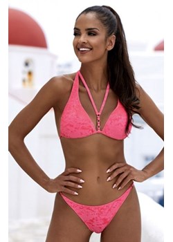 Różowe aksamitne bikini L1089/0 ze sklepu intimiti.pl w kategorii Stroje kąpielowe - zdjęcie 187860142