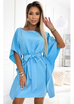 Numoco 287-26 SOFIA sukienka motyl z wiązaniem w pasie ze sklepu intimiti.pl w kategorii Sukienki - zdjęcie 187860291