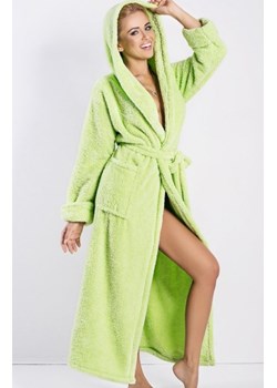 Dkaren Diana szlafrok długi zielony ze sklepu intimiti.pl w kategorii Szlafroki damskie - zdjęcie 187860431