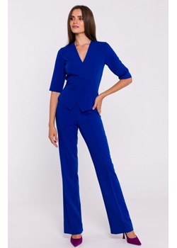 Stylove S377 kombinezon z baskinką niebieski ze sklepu intimiti.pl w kategorii Kombinezony damskie - zdjęcie 187860453