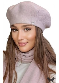 Kamea Afrah beret damski różowy ze sklepu intimiti.pl w kategorii Berety damskie - zdjęcie 187860484