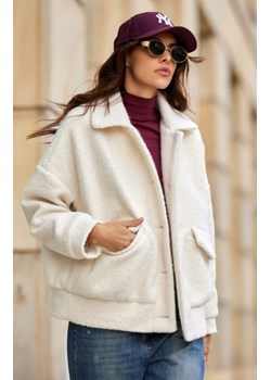 Oversizowa kurtka damska baranek ze sklepu intimiti.pl w kategorii Kurtki damskie - zdjęcie 187860553