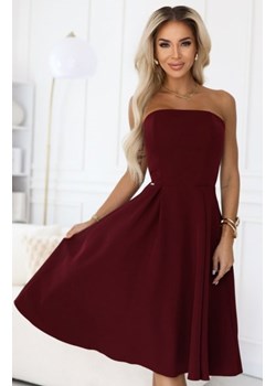 Numoco 641-1 VIVIENNE gorsetowa rozkloszowana sukienka midi na wyjątkowe okazje ze sklepu intimiti.pl w kategorii Sukienki - zdjęcie 187860622