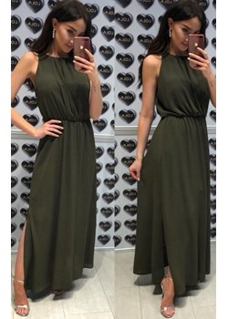 Elegancka sukienka rzymianka khaki ze sklepu intimiti.pl w kategorii Sukienki - zdjęcie 187860681