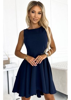 Numoco 397-2 elegancka sukienka z dłuższym tyłem ze sklepu intimiti.pl w kategorii Sukienki - zdjęcie 187860703