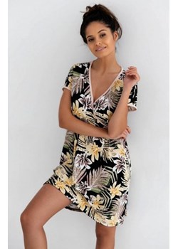 Sensis Rosina Black koszulka damska ze sklepu intimiti.pl w kategorii Koszule nocne - zdjęcie 187860962