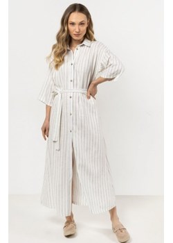 Awama A730 lniana sukienka szmizjerka ze sklepu intimiti.pl w kategorii Sukienki - zdjęcie 187861404