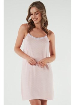 Italian Fashion Puntini koszulka nocna pudrowa ze sklepu intimiti.pl w kategorii Koszule nocne - zdjęcie 187861411