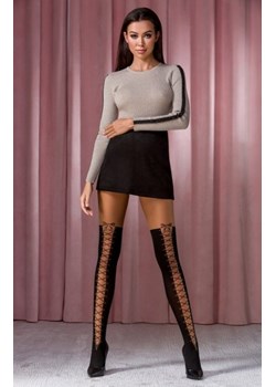 Fantazyjne rajstopy damskie TI114 black ze sklepu intimiti.pl w kategorii Rajstopy - zdjęcie 187861473