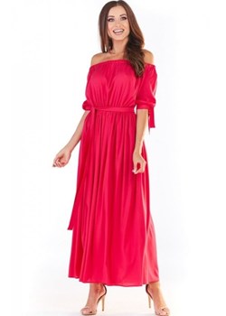 Sukienka maxi hiszpanka fuksja A357 ze sklepu intimiti.pl w kategorii Sukienki - zdjęcie 187861672