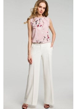Moe M378 spodnie ecru ze sklepu intimiti.pl w kategorii Spodnie damskie - zdjęcie 187861804