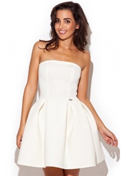 *Katrus K223 sukienka ecru ze sklepu intimiti.pl w kategorii Sukienki - zdjęcie 187861833