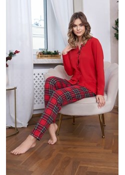 Italian Fashion Zorza piżama damska czerwona ze sklepu intimiti.pl w kategorii Piżamy damskie - zdjęcie 187861842