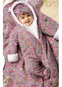 Ocieplany pajac dziecięcy kwiatki ze sklepu intimiti.pl w kategorii Pajacyki - zdjęcie 187862654