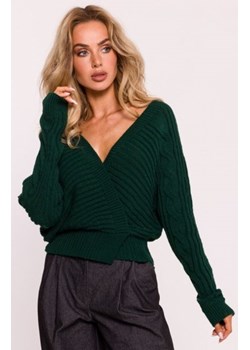 Moe krótki sweterek zielony M809 ze sklepu intimiti.pl w kategorii Swetry damskie - zdjęcie 187862752