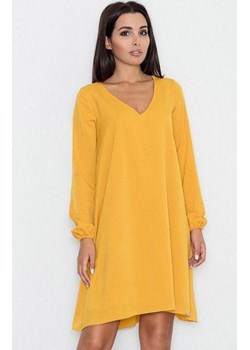 Figl M566 sukienka żółta ze sklepu intimiti.pl w kategorii Sukienki - zdjęcie 187862811