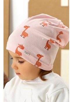 AJS 48-027 czapka w żyrafki ze sklepu intimiti.pl w kategorii Czapki dziecięce - zdjęcie 187863084